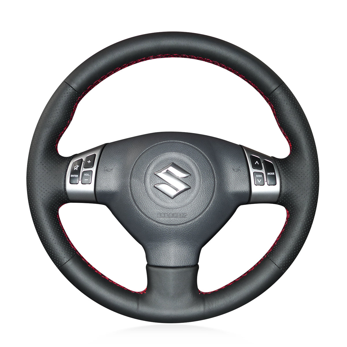 Steering Wheel Cover for Suzuki Swift Sport 2005-2011, Splash 2007-2015 Cover My Wheel
