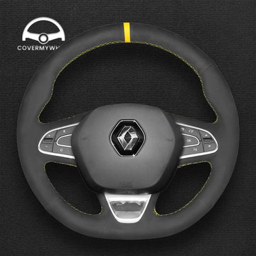 Steering Wheel Cover for Renault Mégane IV Scénic IV Grand Scénic Kadjar Koleos Talisman Espace • Renault Samsung QM6 SM6 2015–2020