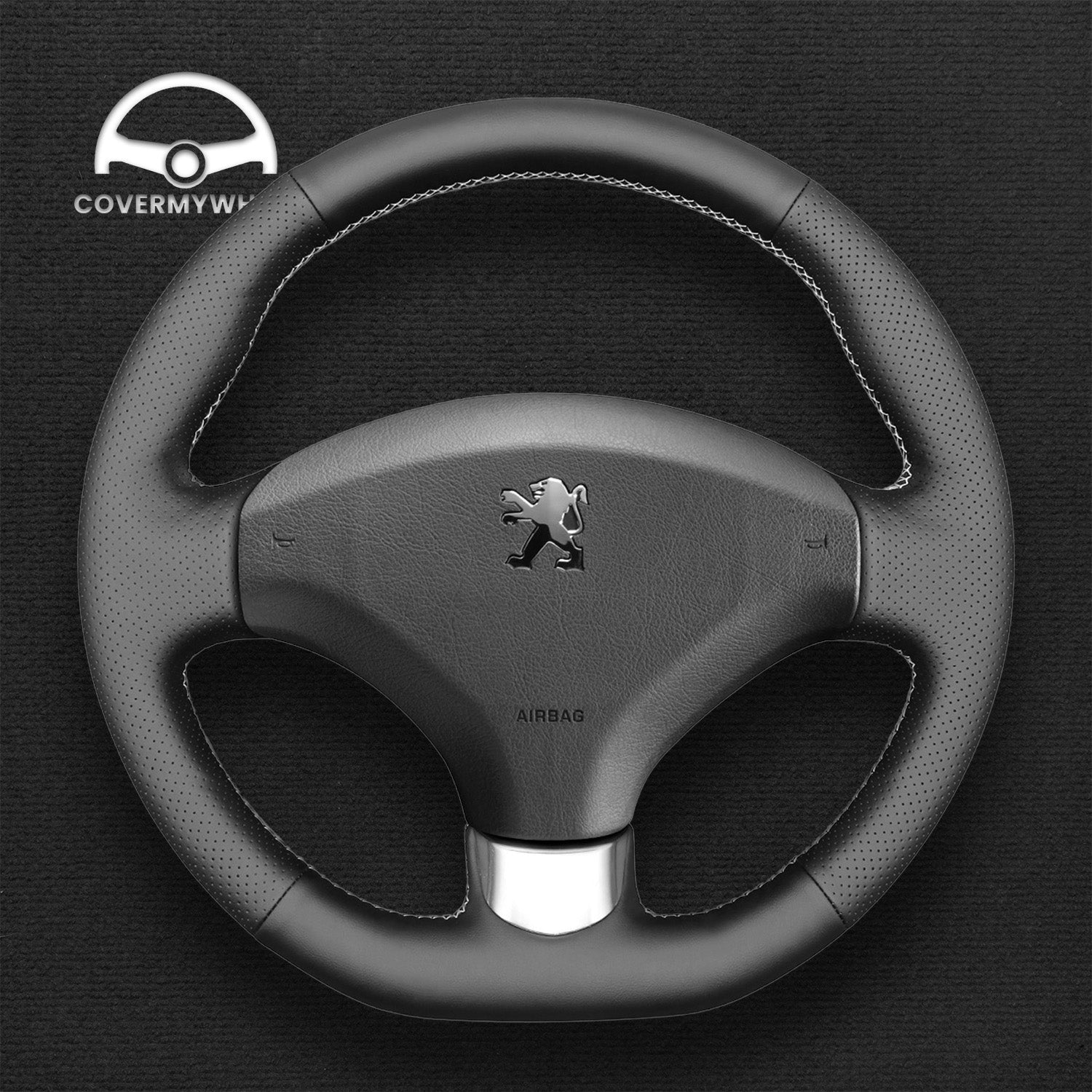 Steering Wheel Cover for Peugeot 308 308 CC 308 SW RCZ 3008 5008 2007–2017 Cover My Wheel