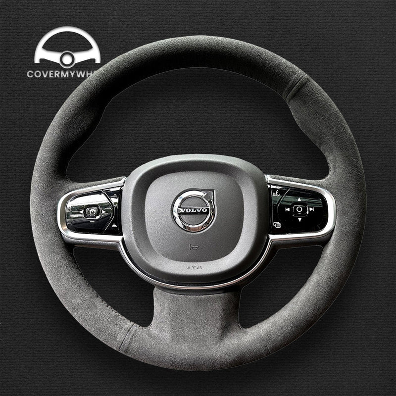 Steering Wheel Cover for Volvo XC90 2015–2017 Cover My Wheel