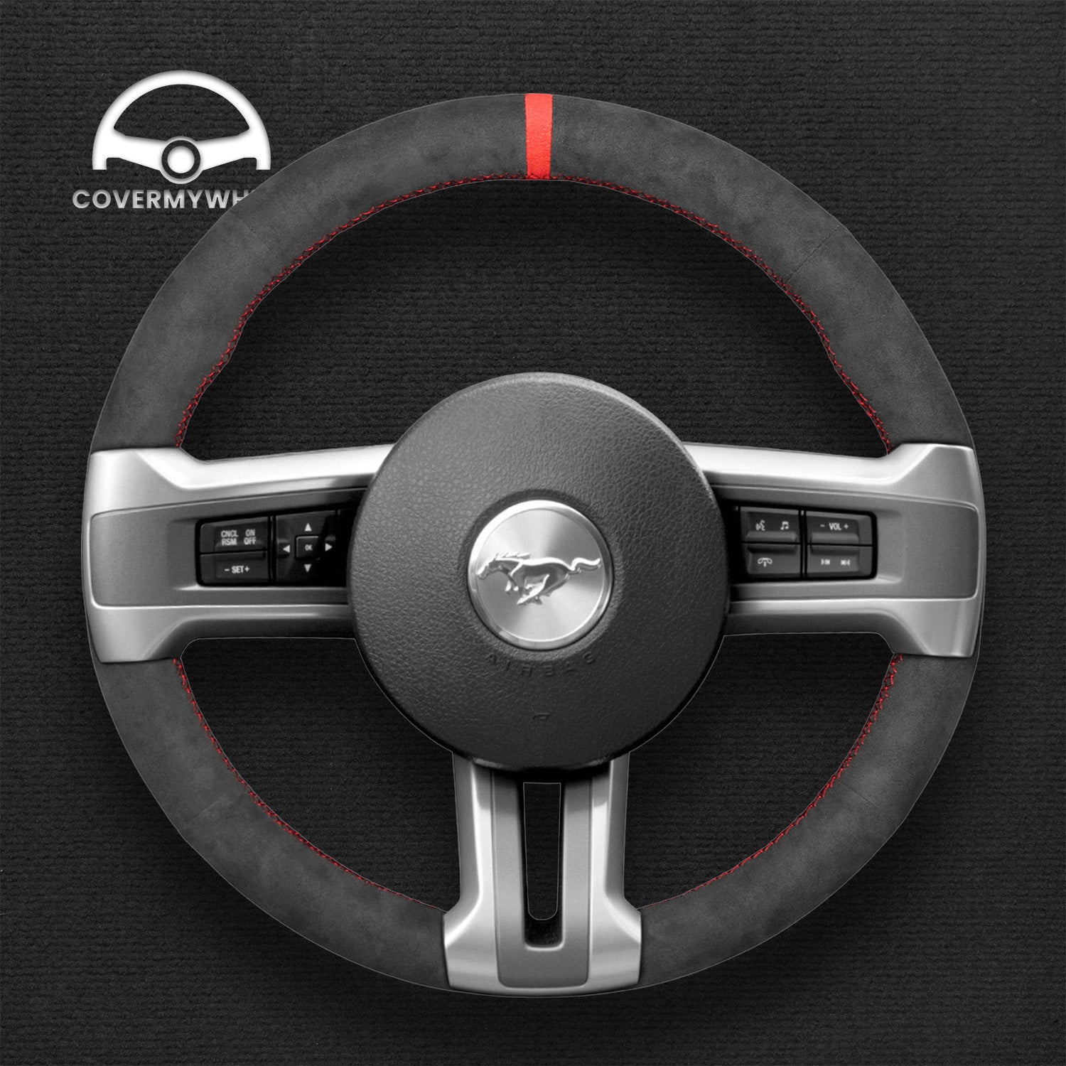 Steering Wheel Cover for Ford Mustang 2009-2014