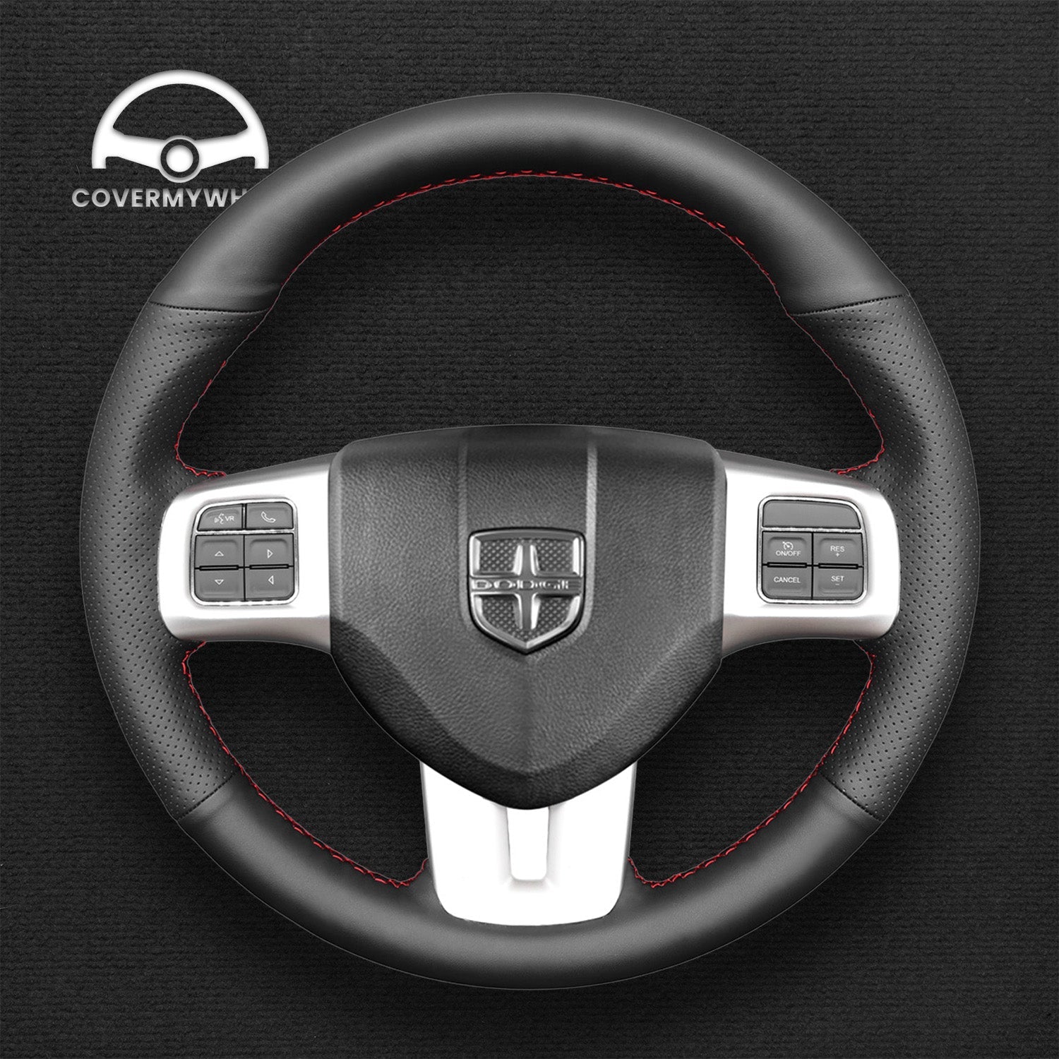 Steering Wheel Cover for Dodge Dart 2013-2016 Cover My Wheel
