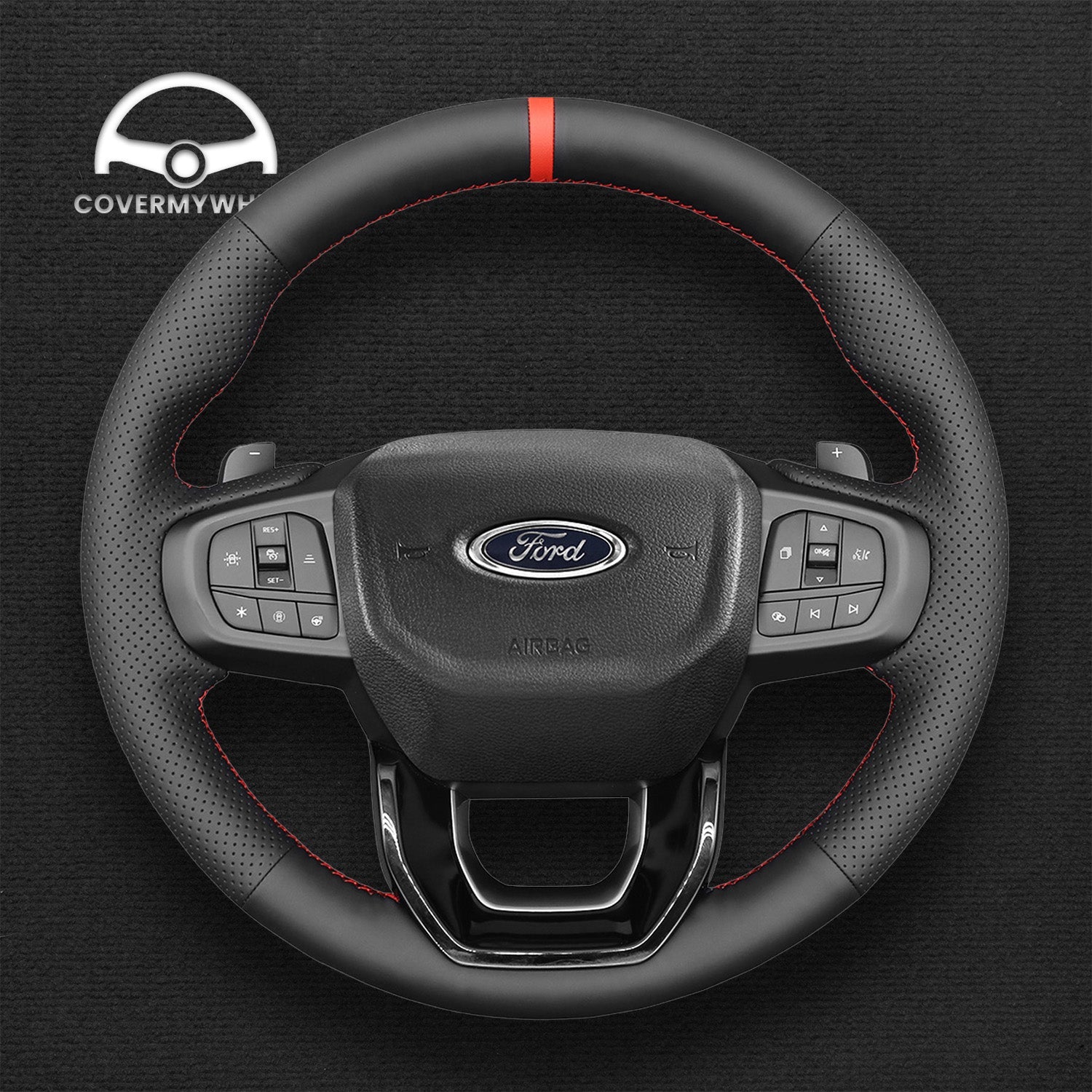 Steering Wheel Cover for Ford F150 F-150 F-250 Raptor Cover My Wheel