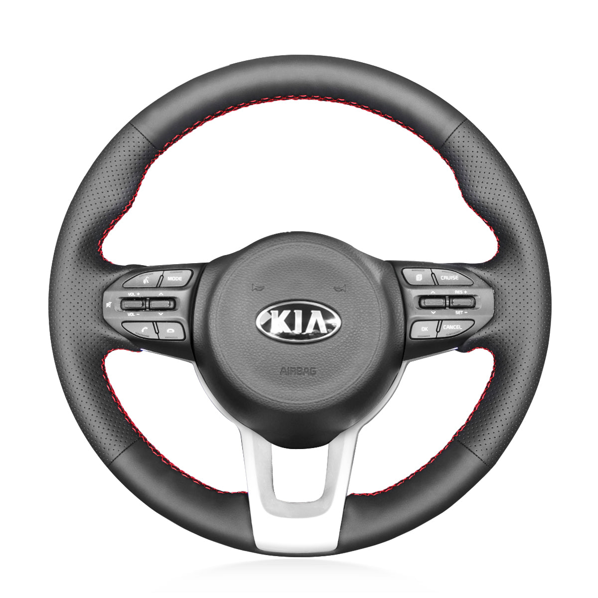 Steering Wheel Cover for Kia Rio, Rio5, K2, Picanto & Morning (2017–2019) Cover My Wheel