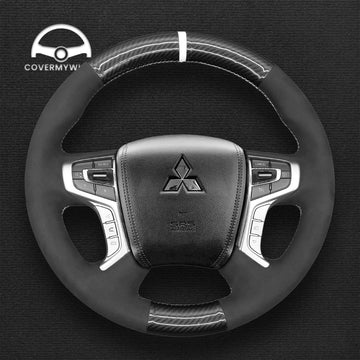 Steering Wheel Cover for Mitsubishi L200 Outlander PHEV Shogun Sport 2015–2021