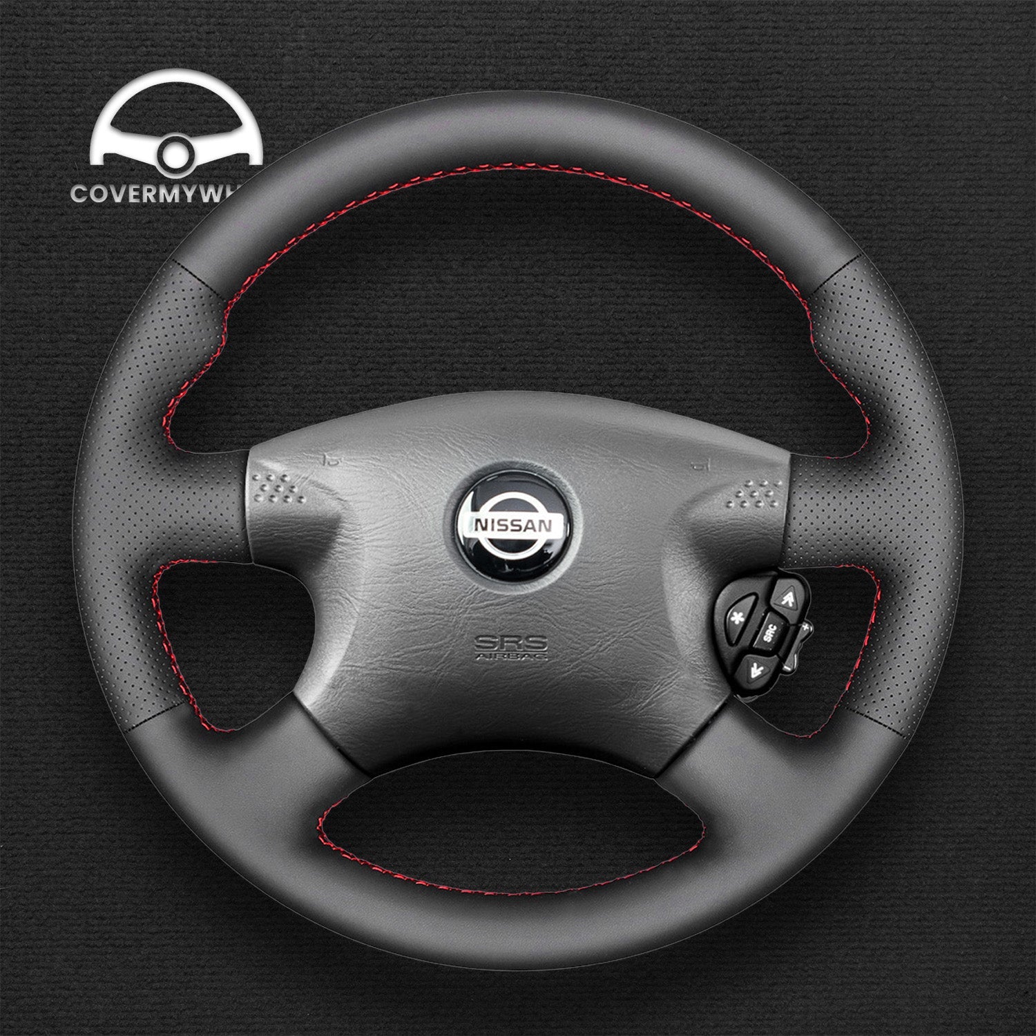 Steering Wheel Cover for Nissan Almera Almera Tino X-Trail Terrano Micra Primera 2000–2003 Cover My Wheel