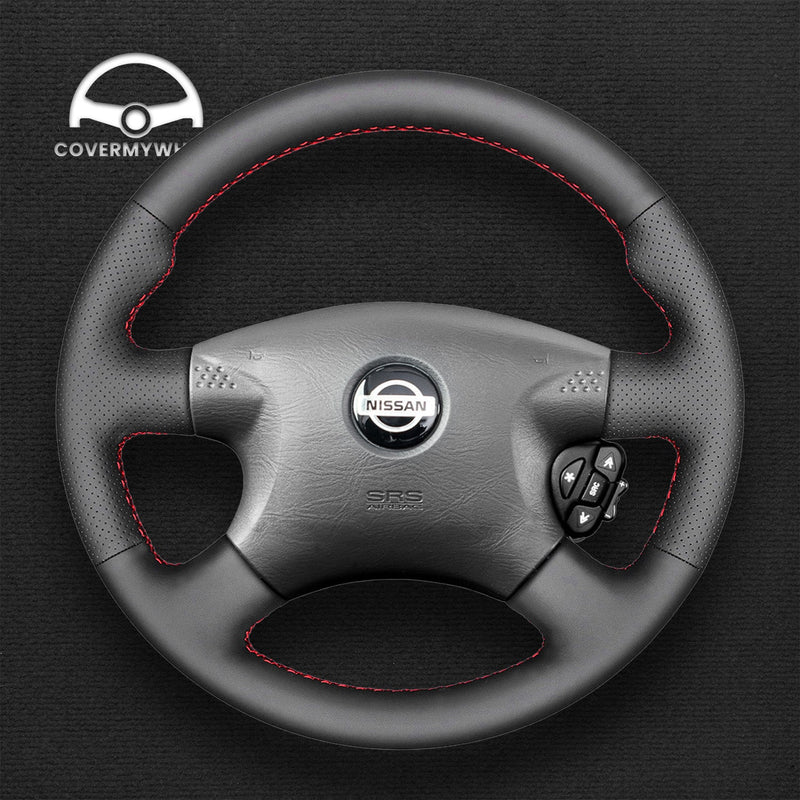 Steering Wheel Cover for Nissan Almera Almera Tino X-Trail Terrano Micra Primera 2000–2003 Cover My Wheel