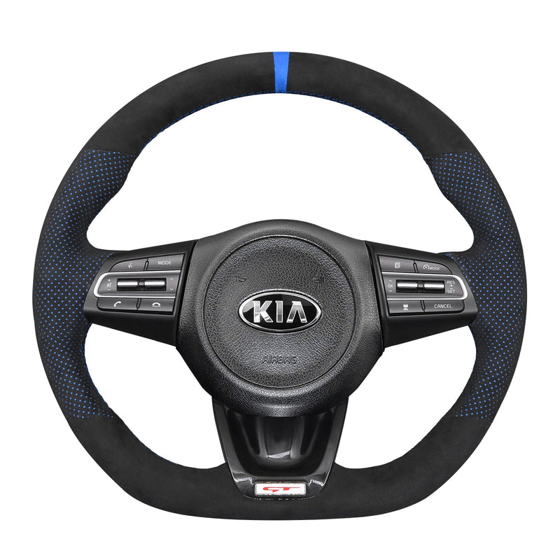 Steering Wheel Cover for Kia Stinger GT (2017–2021) Cover My Wheel
