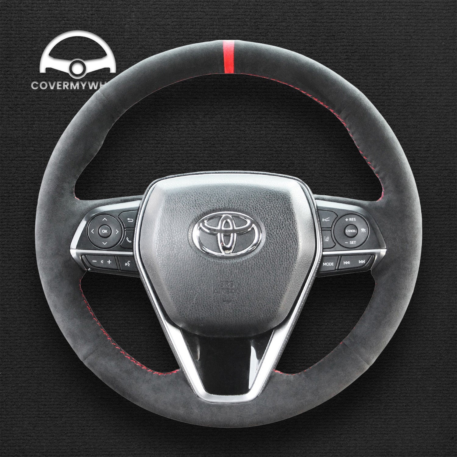 Steering Wheel Cover for Toyota Corolla RAV4 Camry Avalon 2018-2024