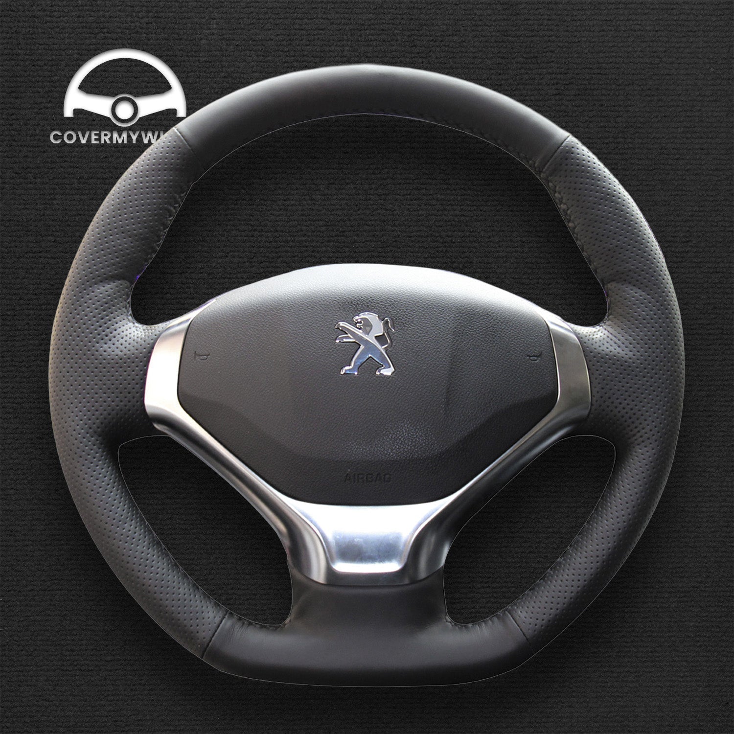 Steering Wheel Cover for Peugeot 3008 2013–2015 Cover My Wheel