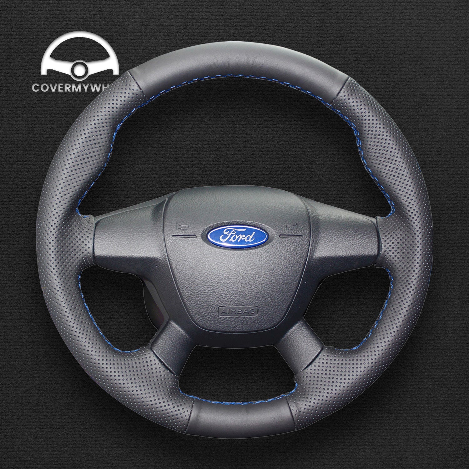 Steering Wheel Cover for Ford Focus C-Max Kuga Cover My Wheel