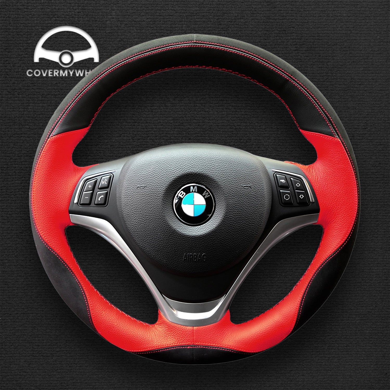 Steering Wheel Cover for BMW X1 E84 Cover My Wheel