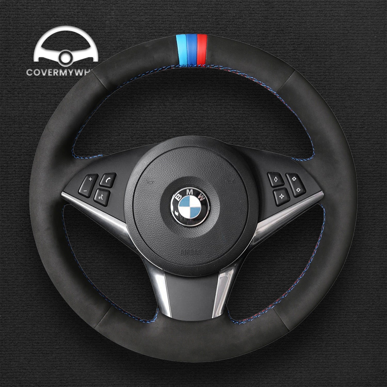 Steering Wheel Cover for BMW E60 E61 E63 E64 Cover My Wheel