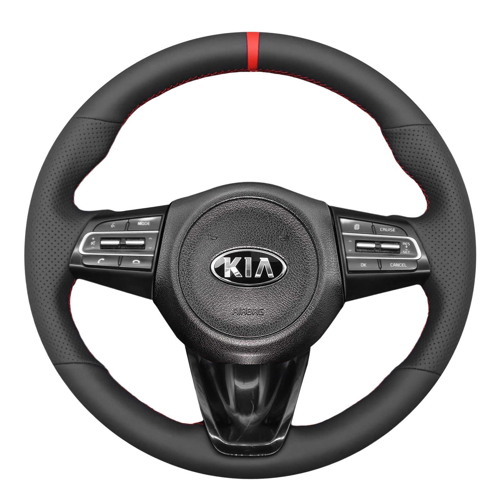 Steering Wheel Cover for Kia Stinger (GT) 2018-2021 Cover My Wheel