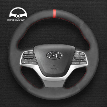 Steering Wheel Cover for Hyundai Sonata (4-Spoke) 2015-2019