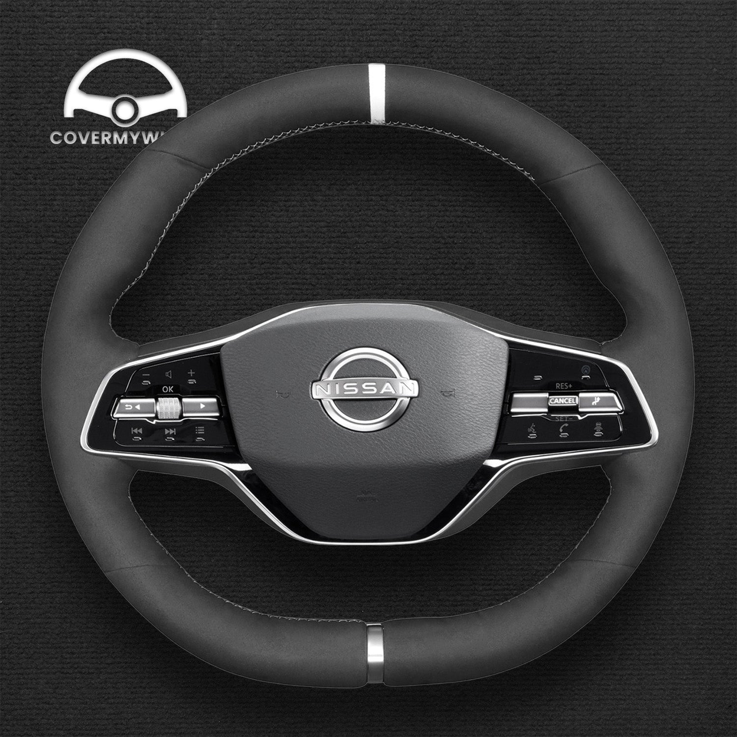 Steering Wheel Cover for Nissan Ariya 2023-2024 Cover My Wheel