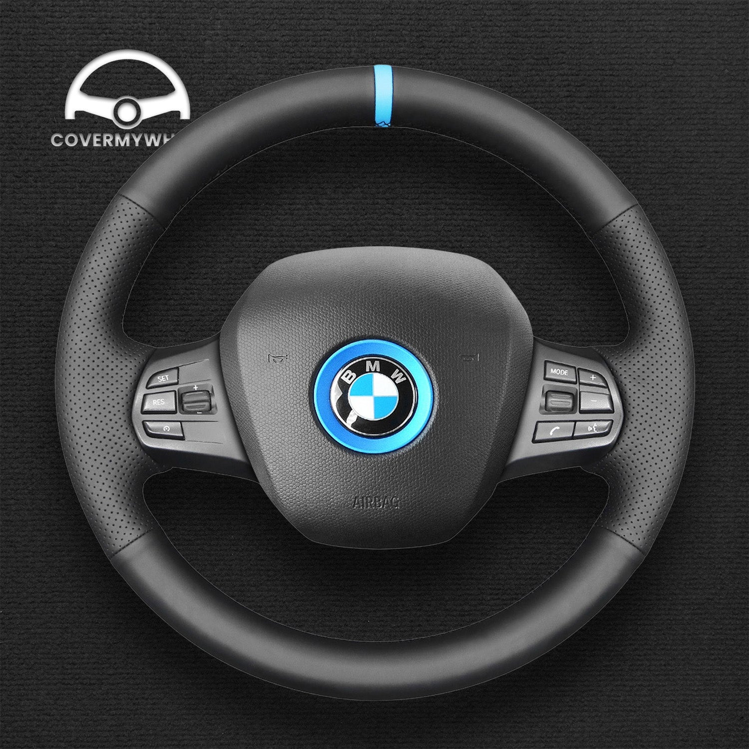 Steering Wheel Cover for BMW i3 2014-2020 Cover My Wheel