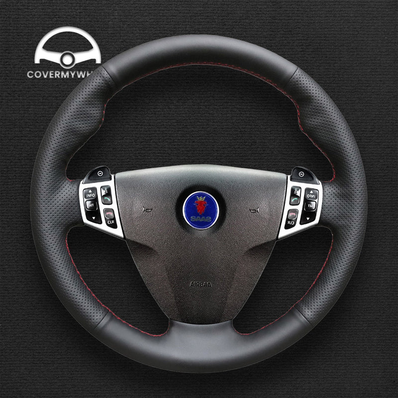 Steering Wheel Cover for Saab 9-3  9-5  2006-2011 Cover My Wheel