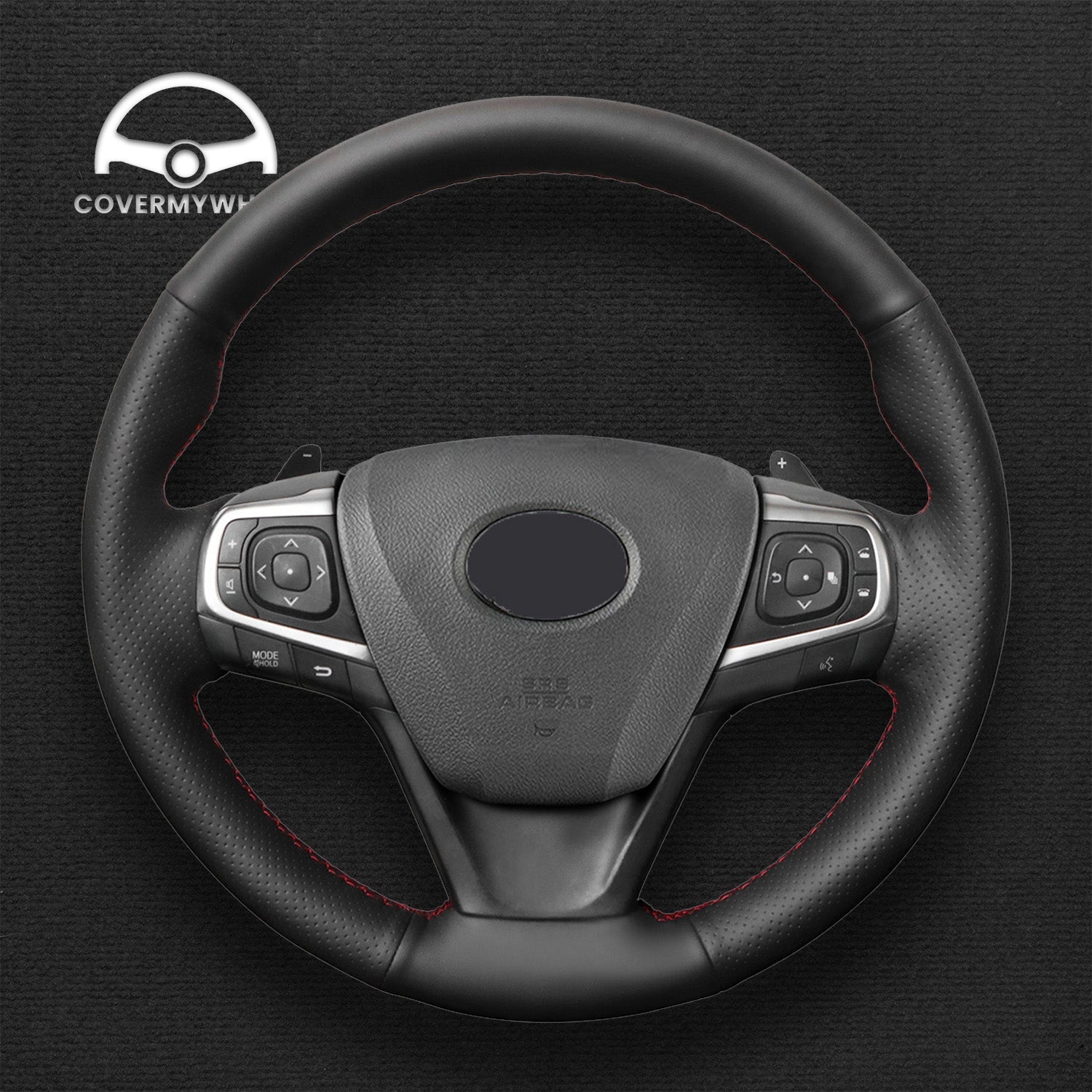 Steering Wheel Cover for Toyota Avensis Camry Verso Avalon Estima Harrier Noah Premio 2013-2020 Cover My Wheel