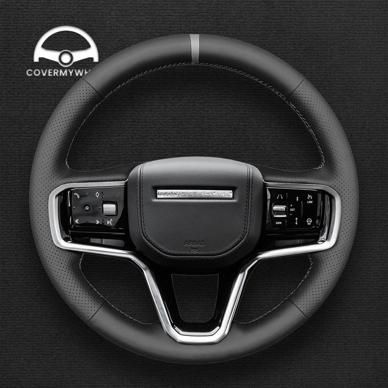 Steering Wheel Cover for Land Rover Discovery Sport 2021-2024 Evoque II 2021-2024 Velar 2021-2024 Cover My Wheel