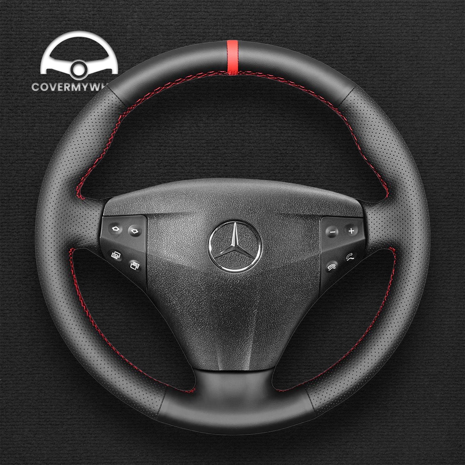 Steering Wheel Cover for Mercedes W203 Kompressor Cover My Wheel