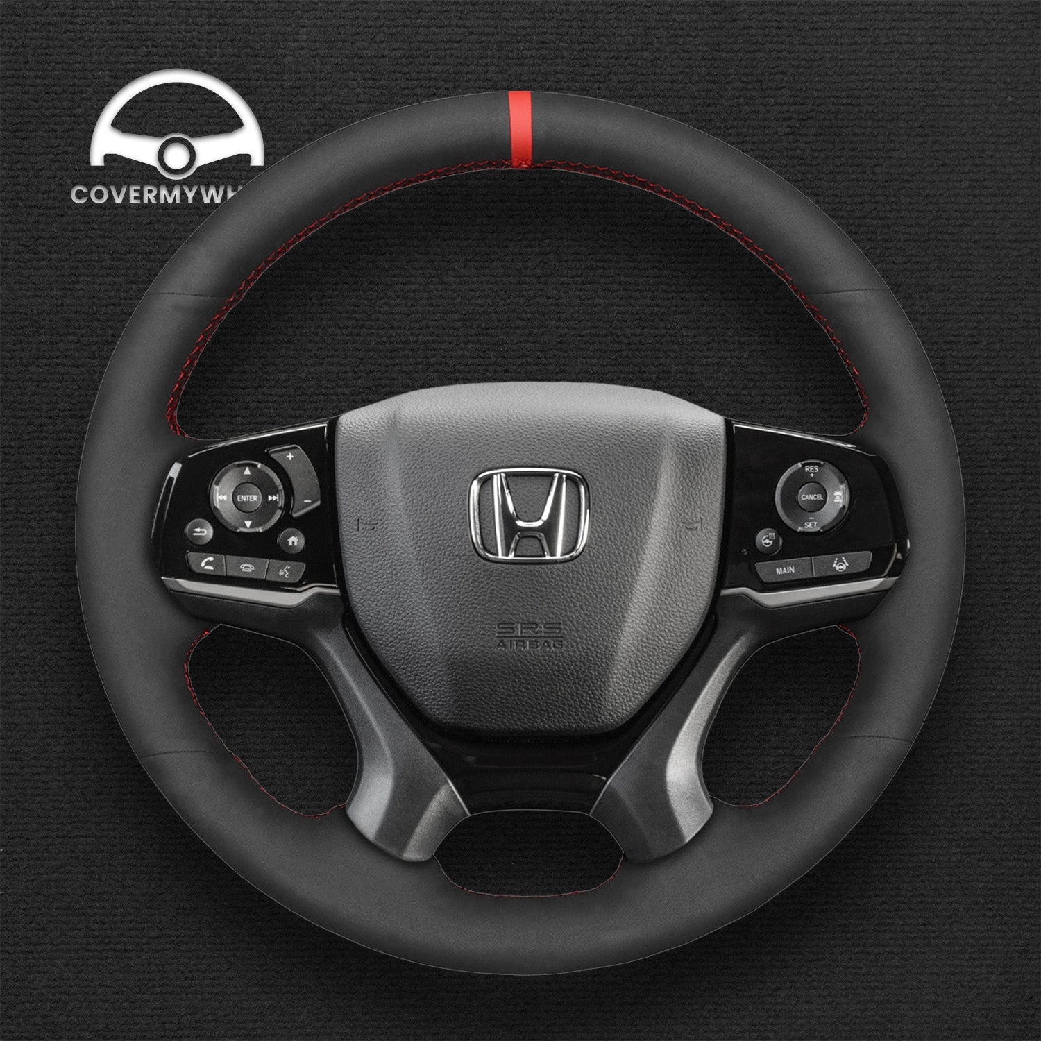 Steering Wheel Cover for Honda Pilot Passport Odyssey 2017-2022 Cover My Wheel