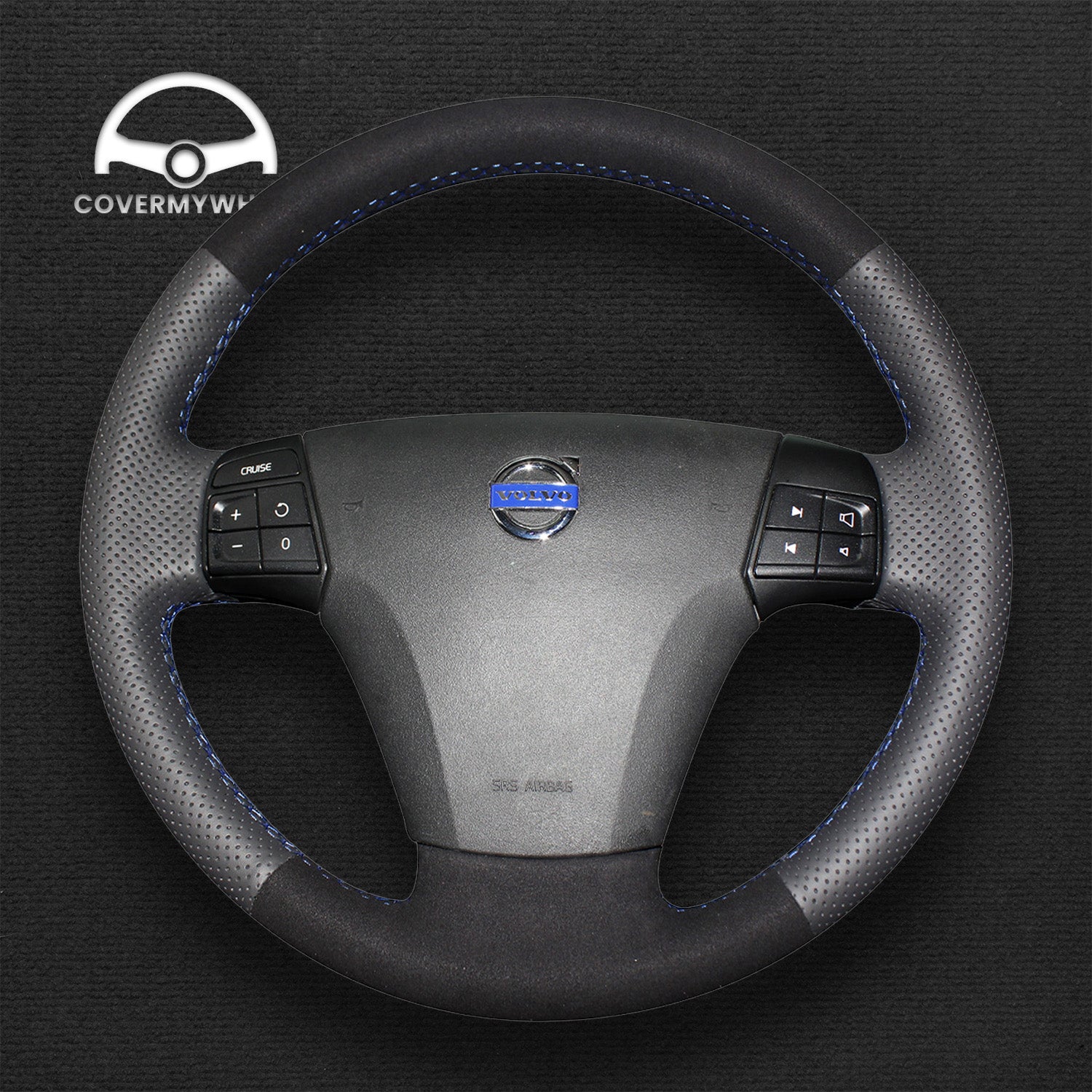 Steering Wheel Cover for Volvo S40 V50 2005–2012