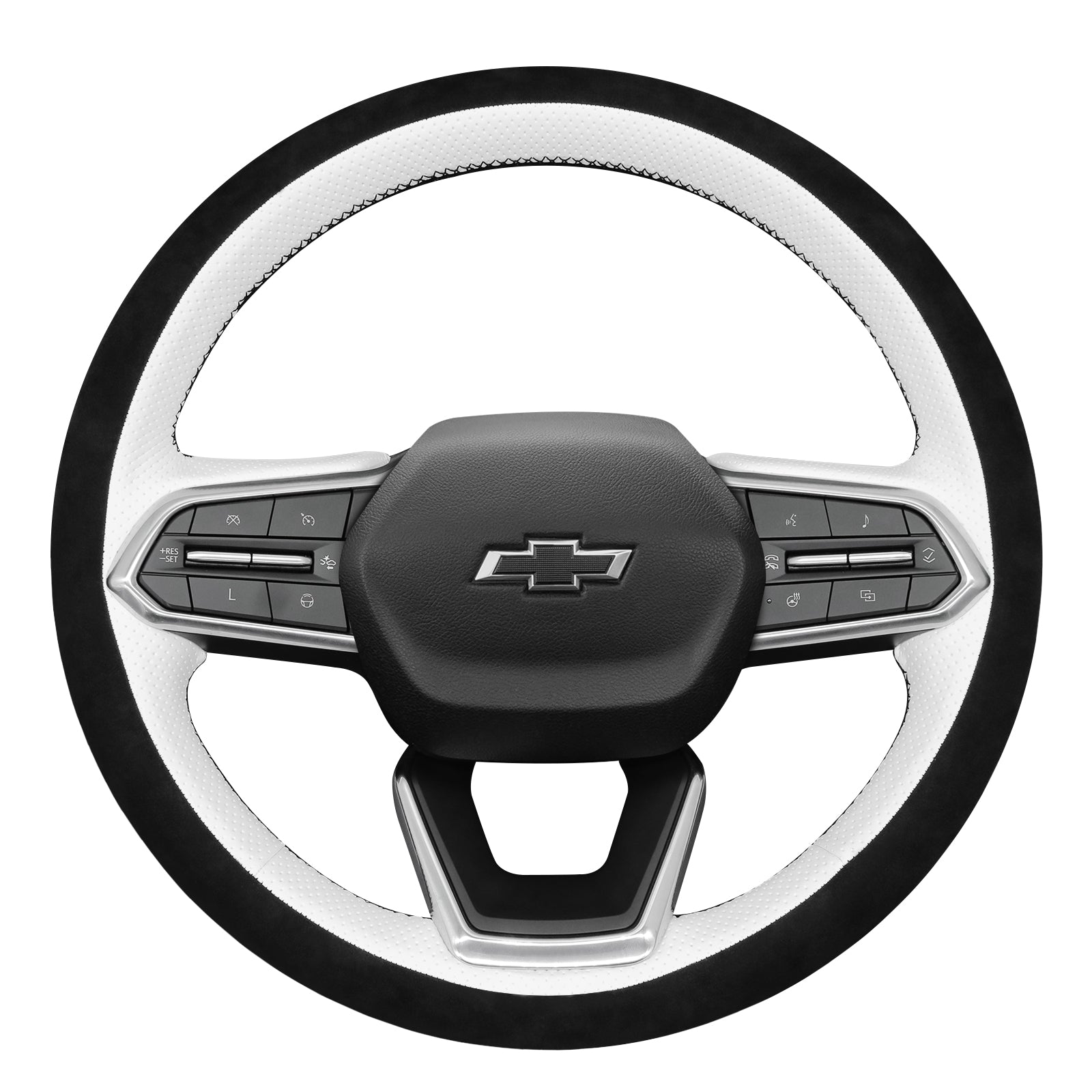 Steering Wheel Cover for Chevrolet Equinox, Silverado EV, Traverse, Blazer EV, Tahoe & Suburban (2024–2025) Cover My Wheel