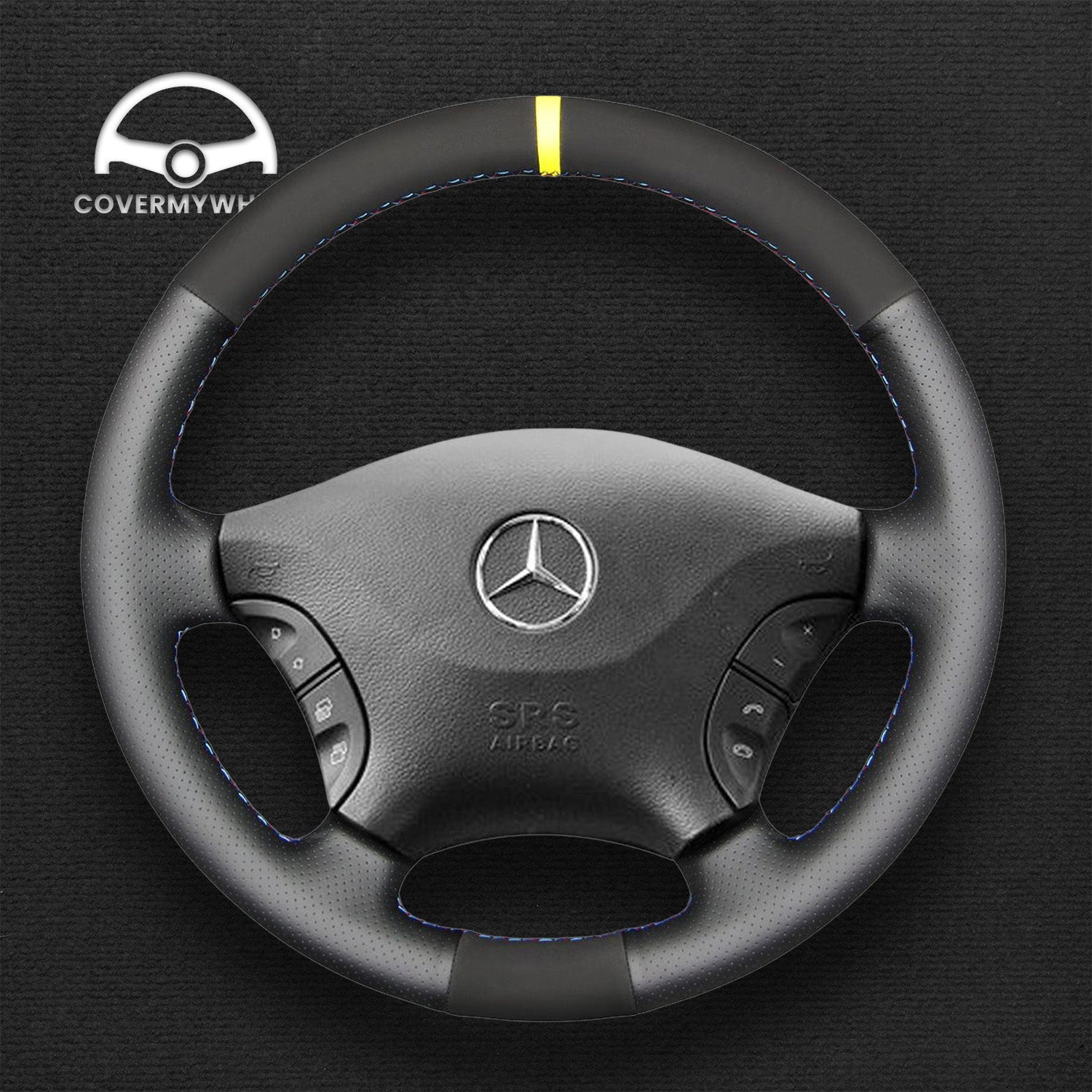 Steering Wheel Cover for Mercedes Sprinter 2010-2013 Cover My Wheel