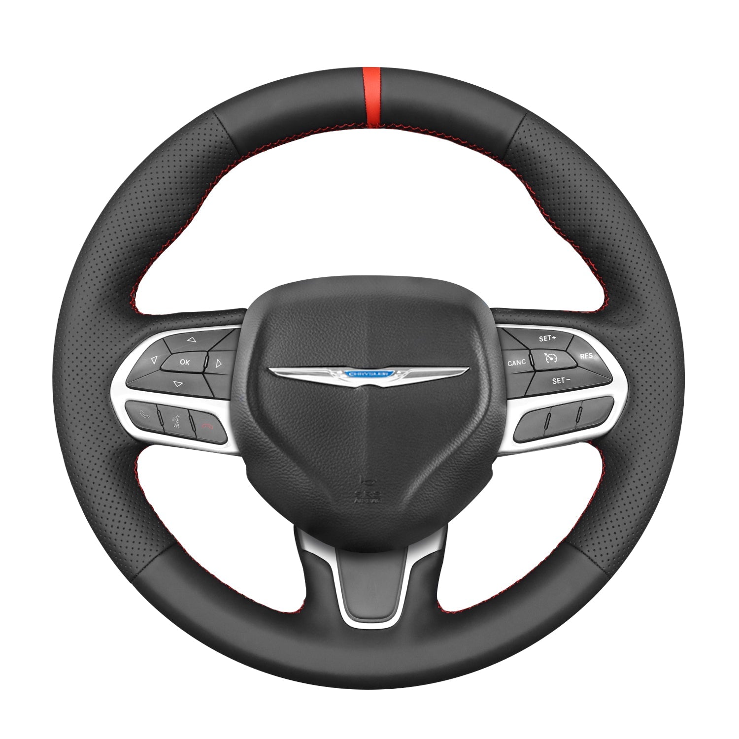 Steering Wheel Cover for Chrysler 300 Pacifica 2018–2023 Cover My Wheel