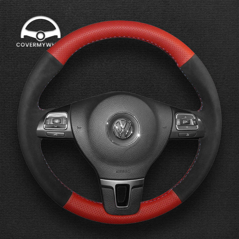 Steering Wheel Cover for Volkswagen Golf CC Jetta Tiguan Tiguan Limited Passat Transporter EOS Cover My Wheel
