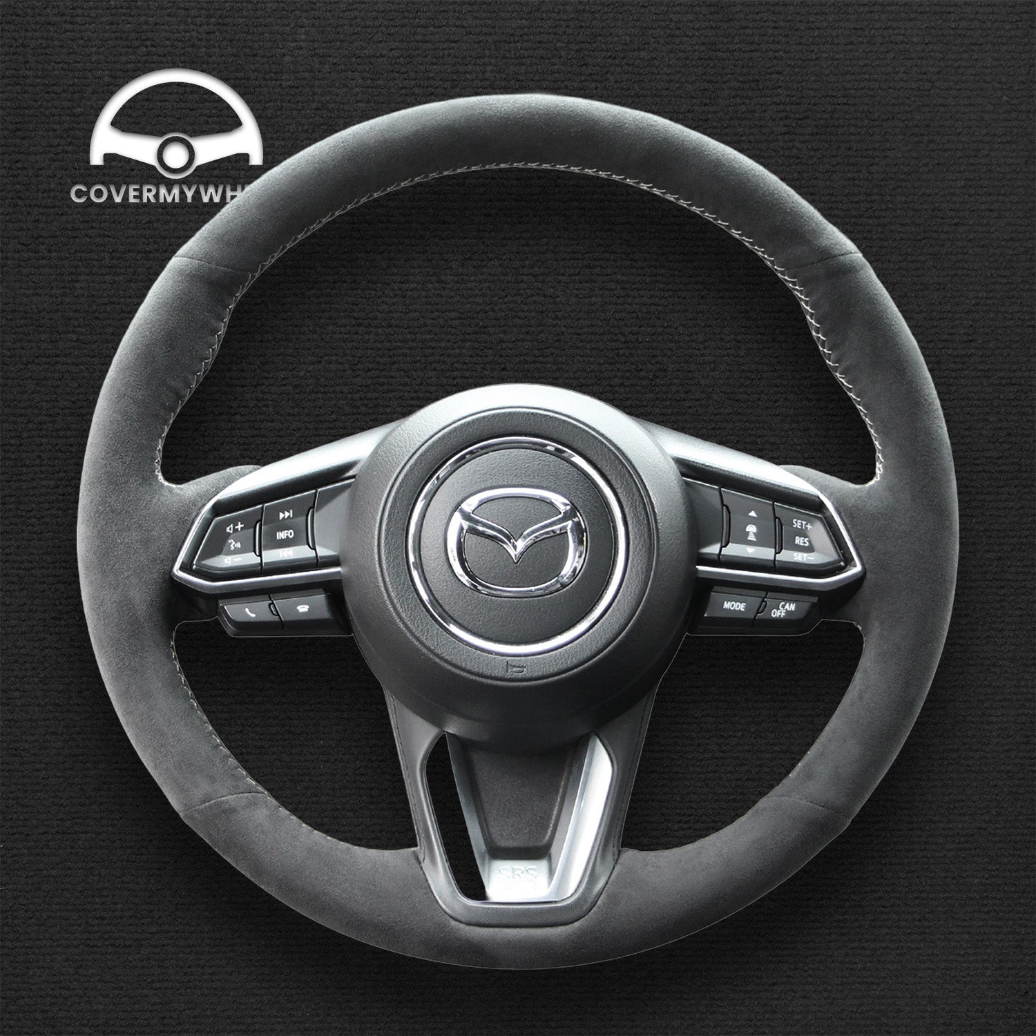 Steering Wheel Cover for Mazda 3 Axela 6 Atenza CX-5 CX-9 2016–2019 Cover My Wheel