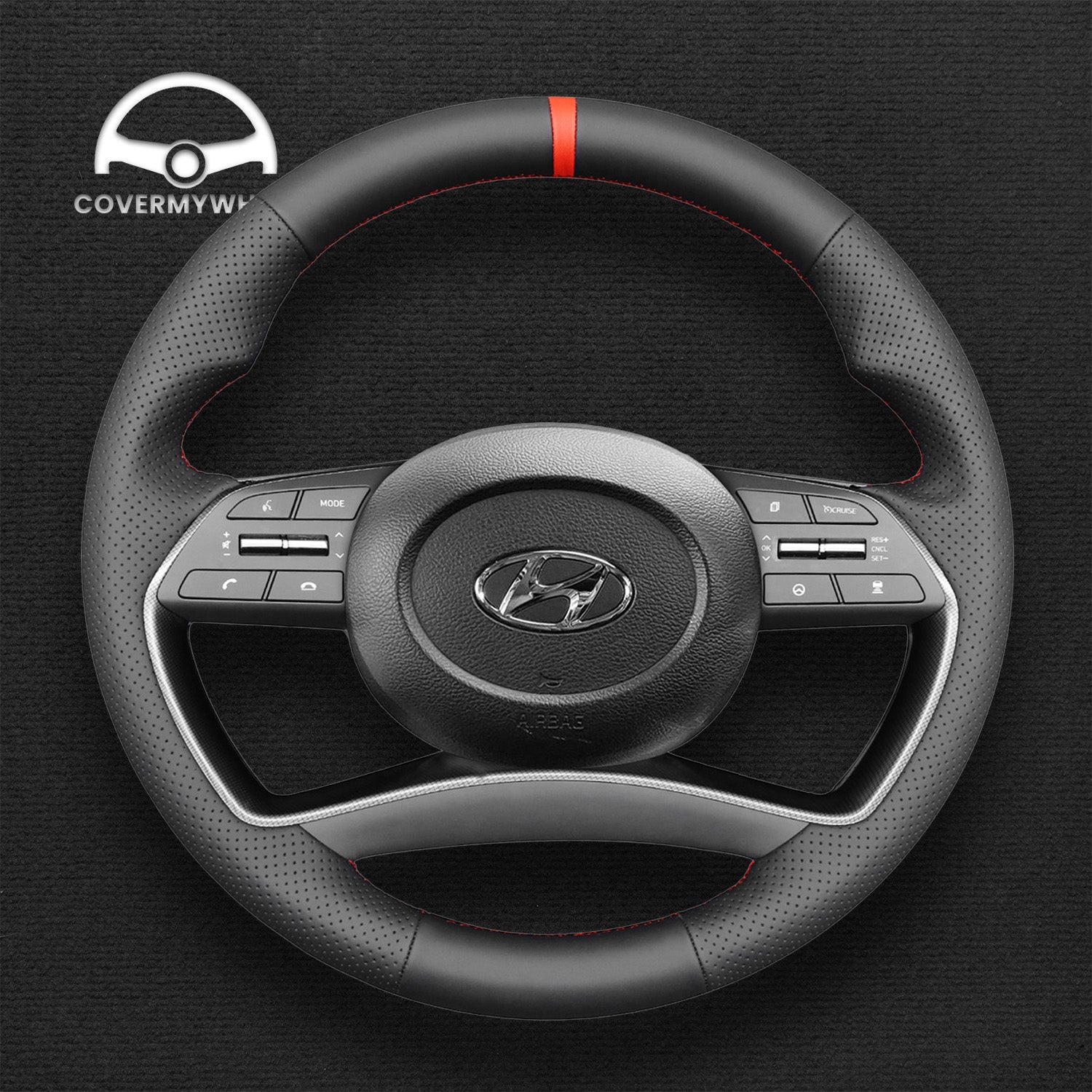Steering Wheel Cover for Hyundai Sonata 2020-2023  STARIA 2021-2024 Cover My Wheel