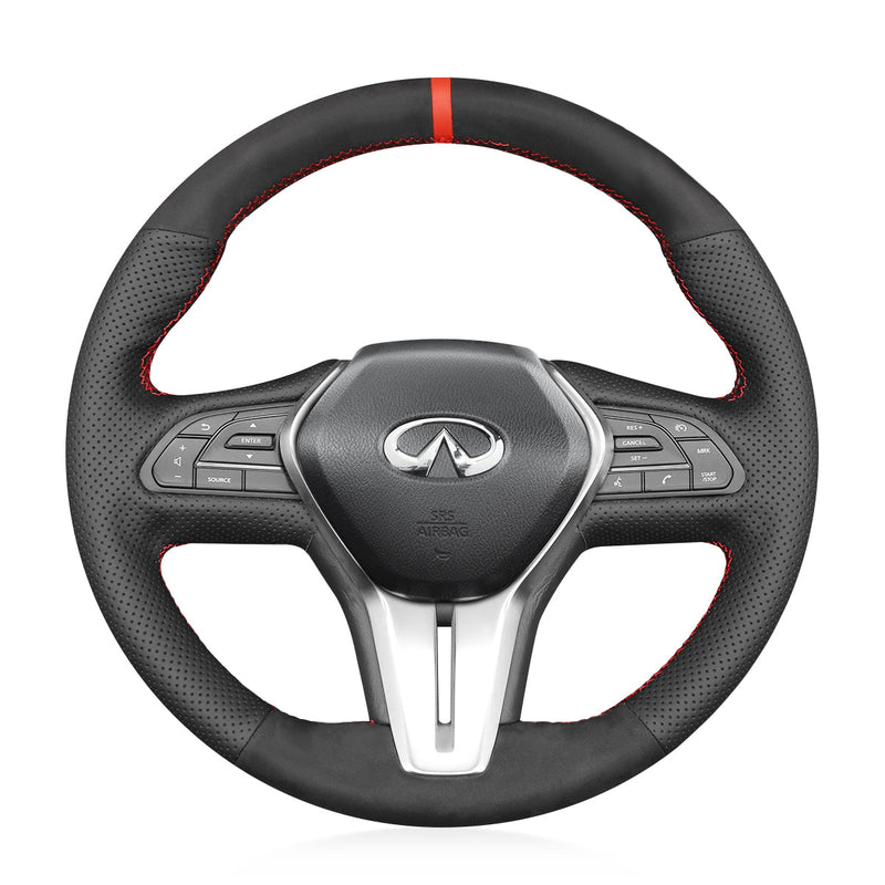 Steering Wheel Cover for Infiniti Q50 Q60 QX50 2016-2022 Cover My Wheel