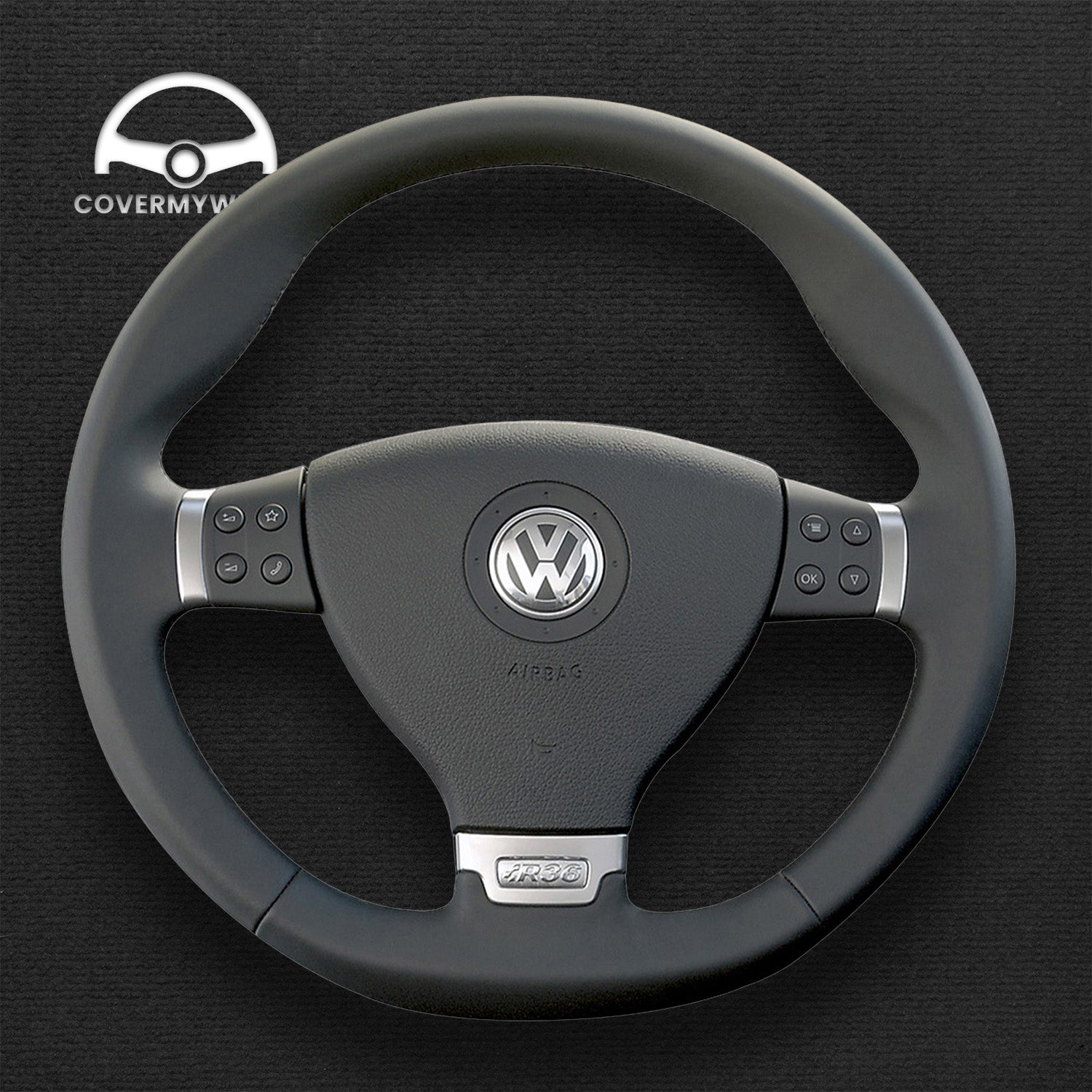 Steering Wheel Cover for Volkswagen Passat R36