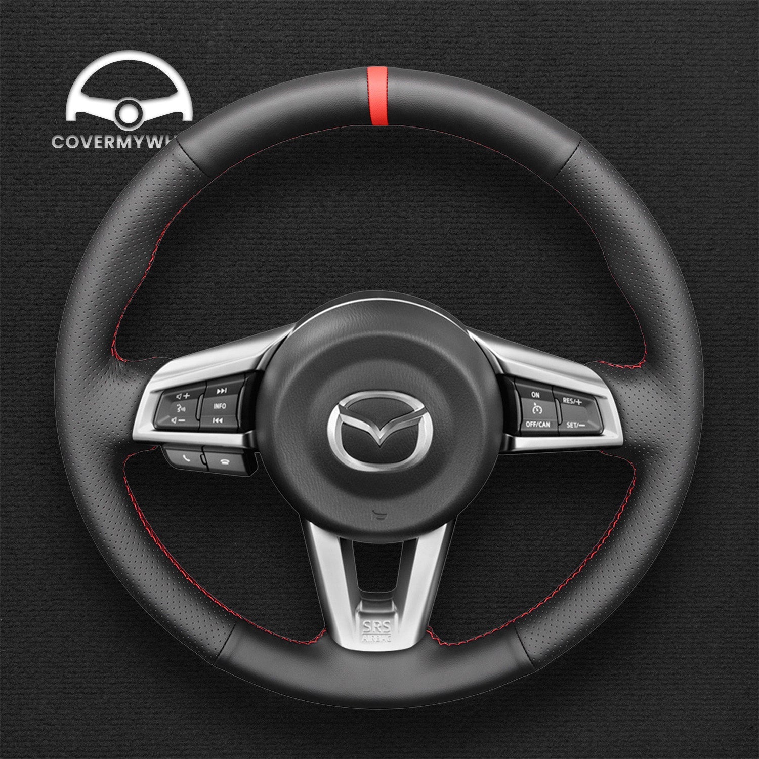 Steering Wheel Cover for Mazda MX-5 2016-2023 Cover My Wheel