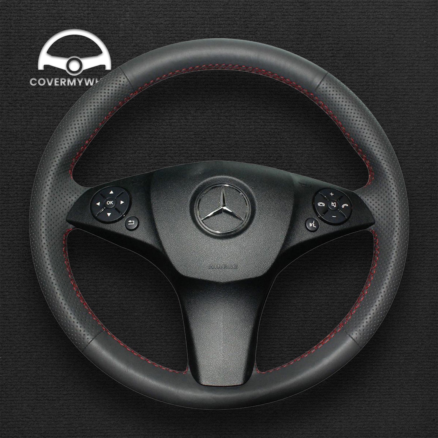 Steering Wheel Cover for Mercedes W204 X204 Cover My Wheel