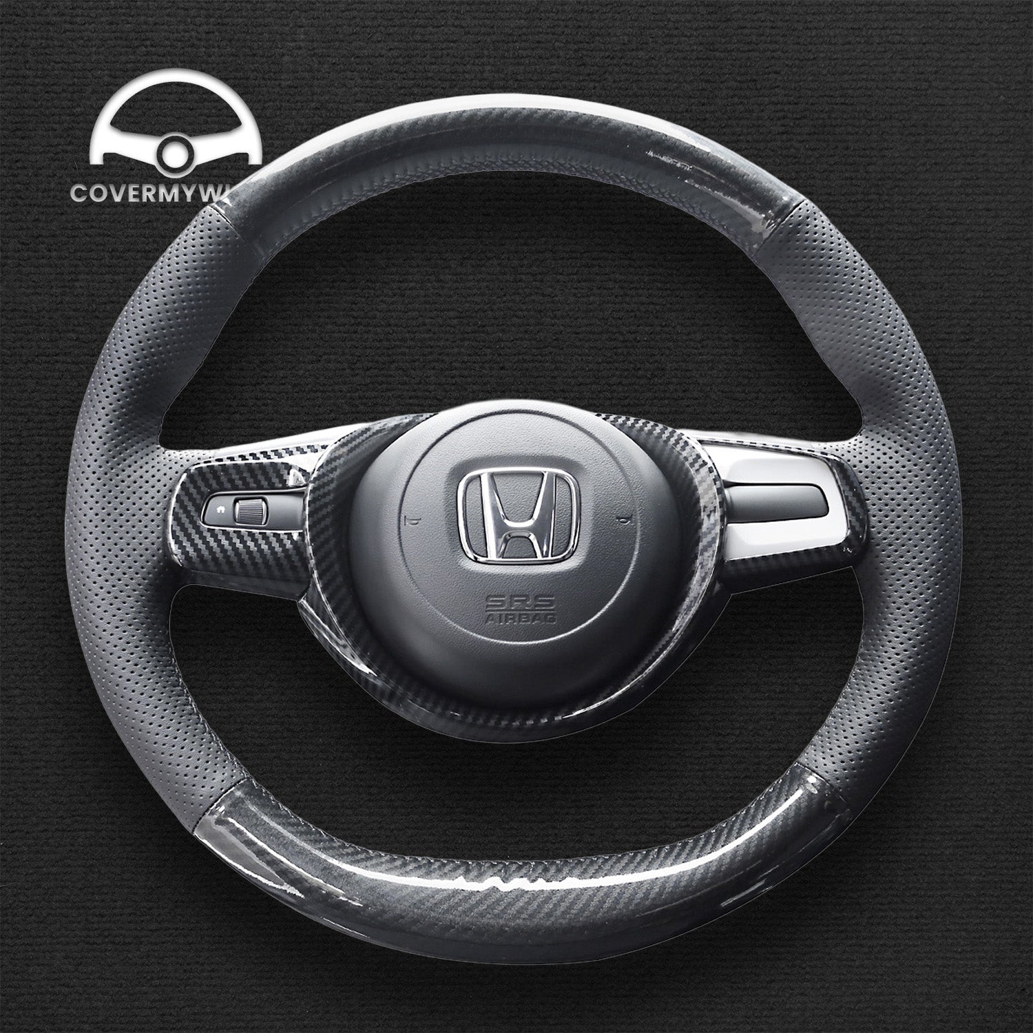 Steering Wheel Cover for Honda Fit 2020 Cover My Wheel