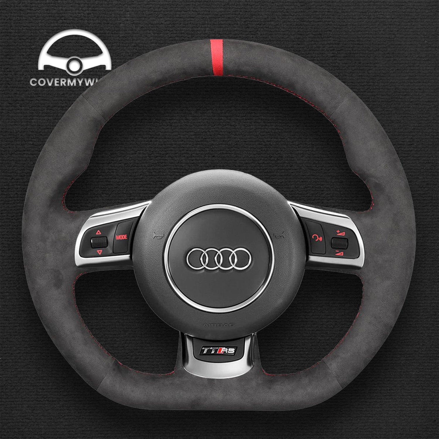 Steering Wheel Cover for Audi TT RS R8 RS3 RS6 Cover My Wheel