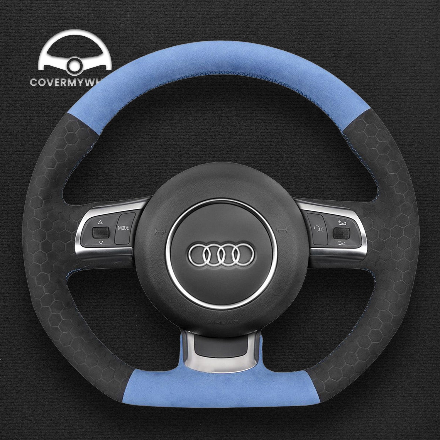 Steering Wheel Cover for Audi A3 TT R8 S3 TTS