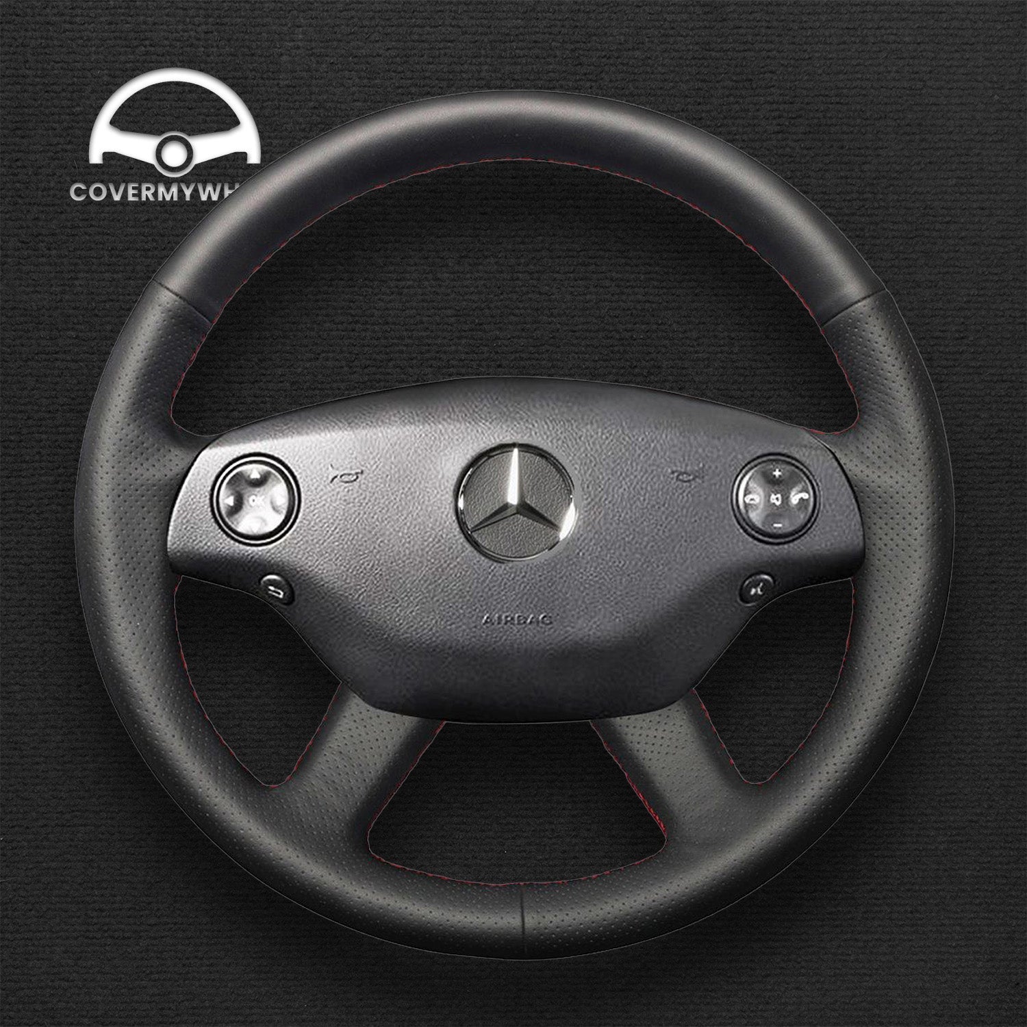 Steering Wheel Cover for Mercedes C216 W221 Cover My Wheel