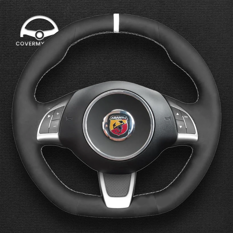 Steering Wheel Cover for Abarth Fiat Abarth 500 500C 2013-2017 Cover My Wheel