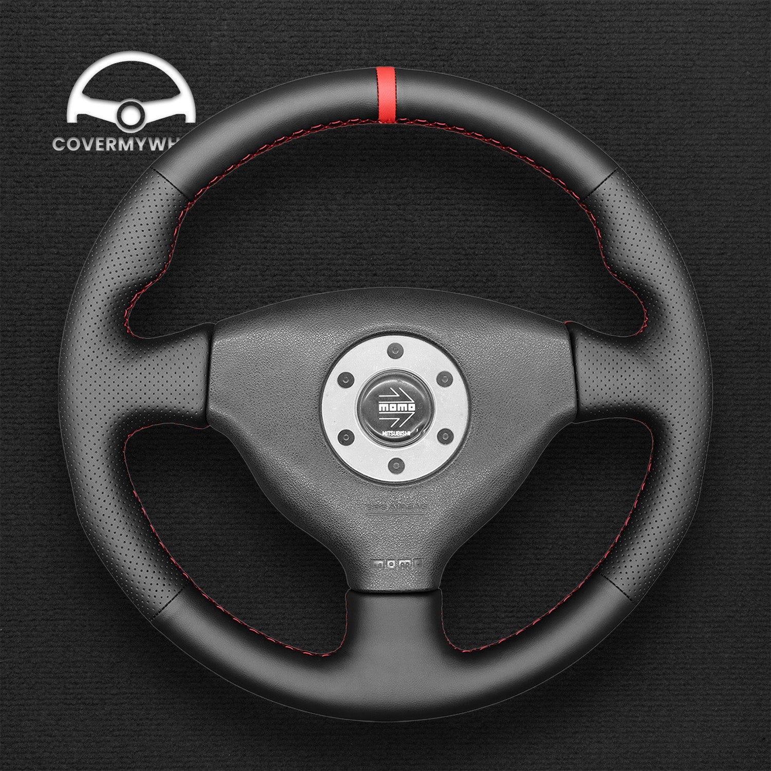 Steering Wheel Cover for Mitsubishi Lancer Evolution V VI 1998–2000 Cover My Wheel