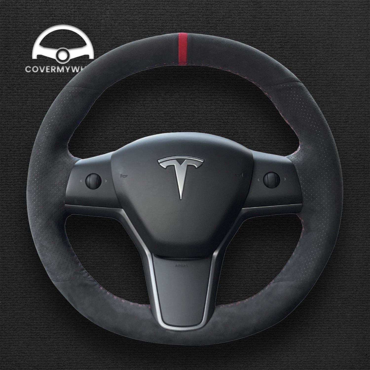 Steering Wheel Cover for Tesla Model 3 Model Y 2017–2023 Cover My Wheel