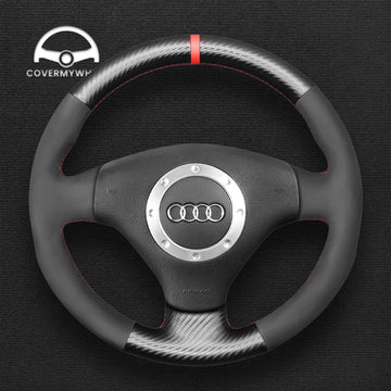 Steering Wheel Cover for Audi 8Z 8L B6 C5 D2 8N 8L B6 B5 C5
