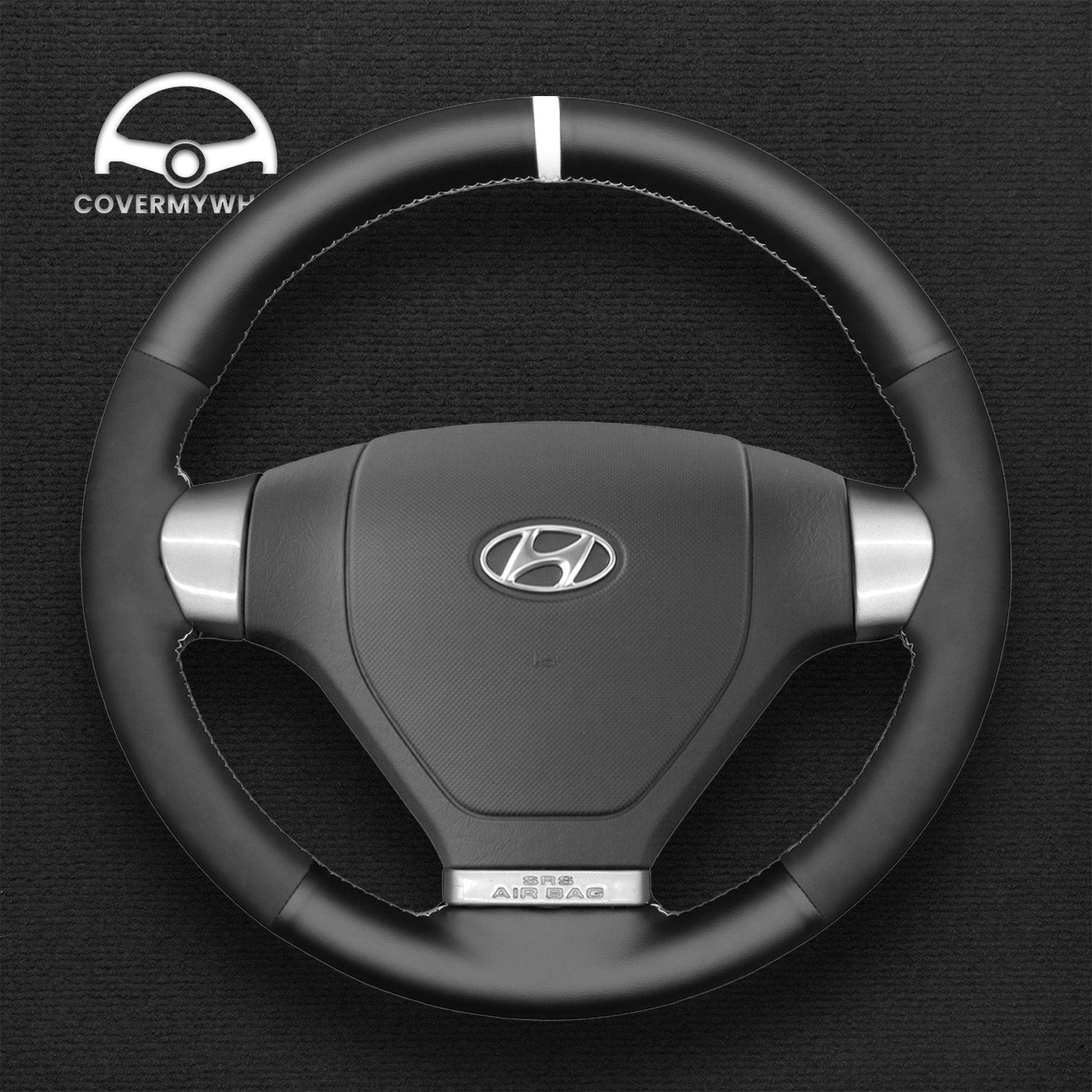 Steering Wheel Cover for Hyundai Tiburon 2007-2008 S-Coupe 2009 Cover My Wheel