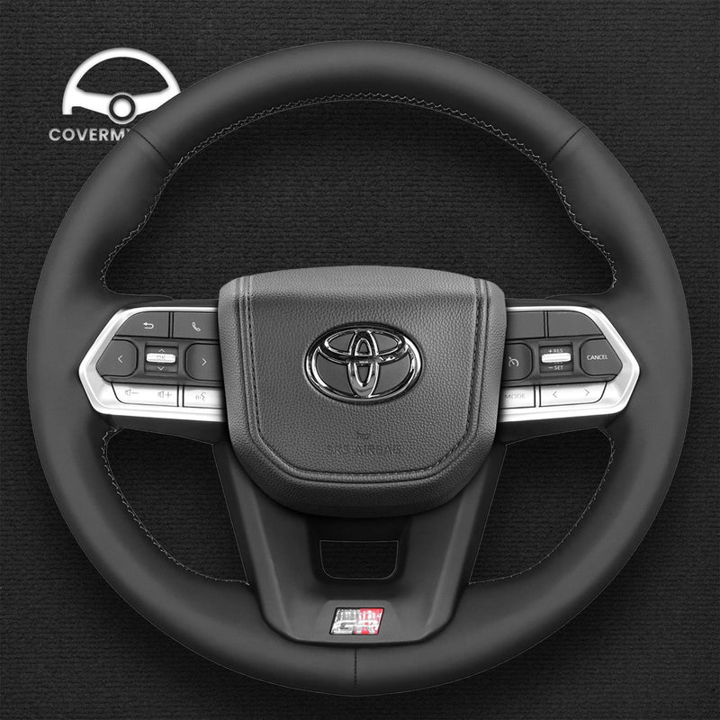 Steering Wheel Cover for Toyota Land Cruiser 300 Series (J300/LC300) 2022-2024 Cover My Wheel