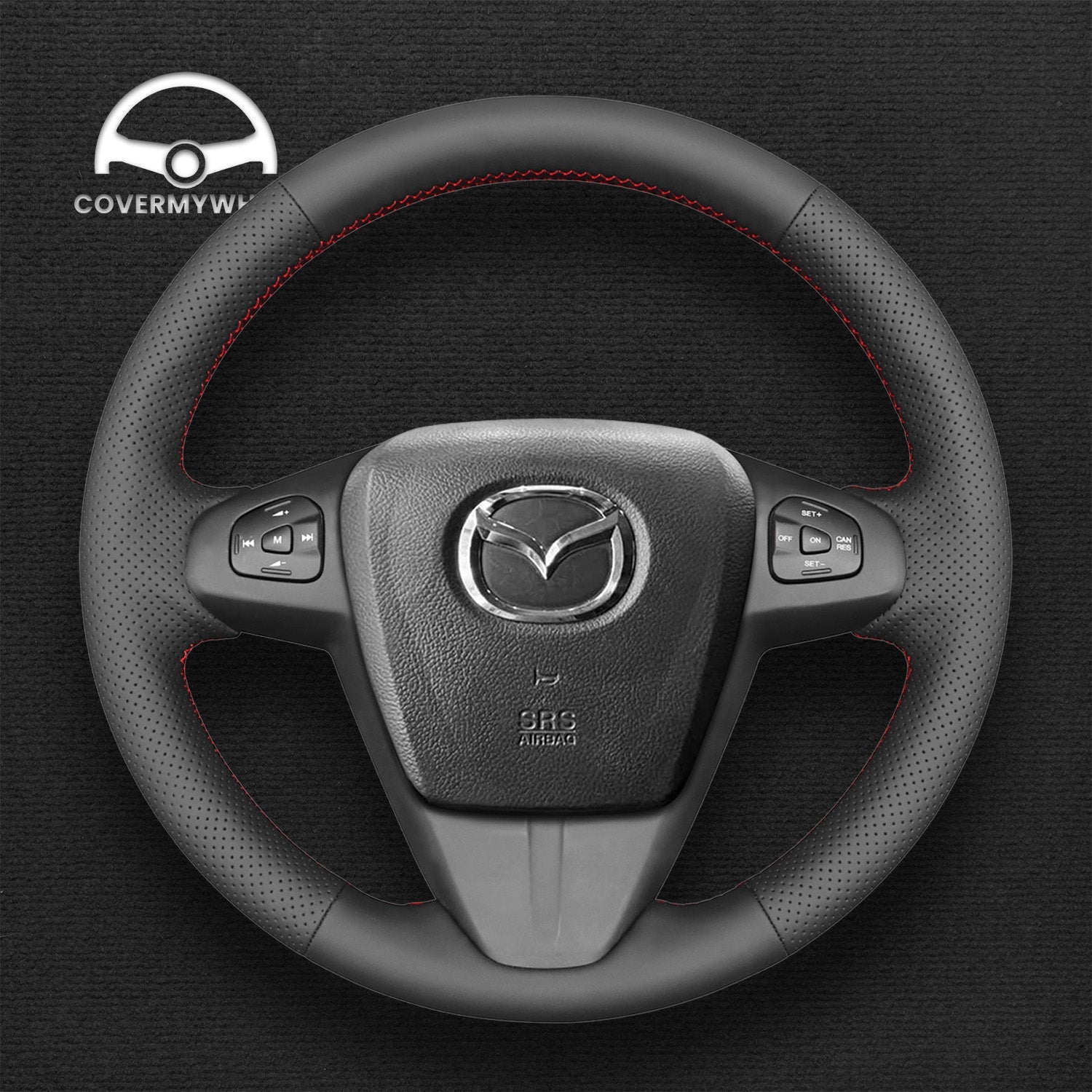 Steering Wheel Cover for Mazda BT-50 BT50 2012-2020 Cover My Wheel
