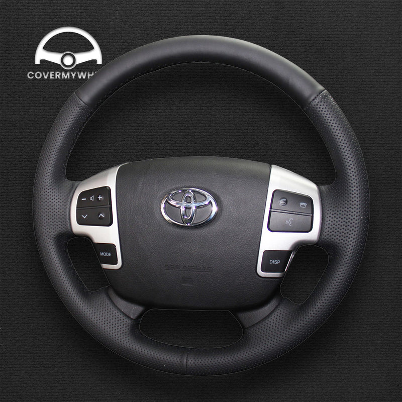Steering Wheel Cover for Toyota Land Cruiser Tundra Sequoia HiAce 2007-2019 Cover My Wheel