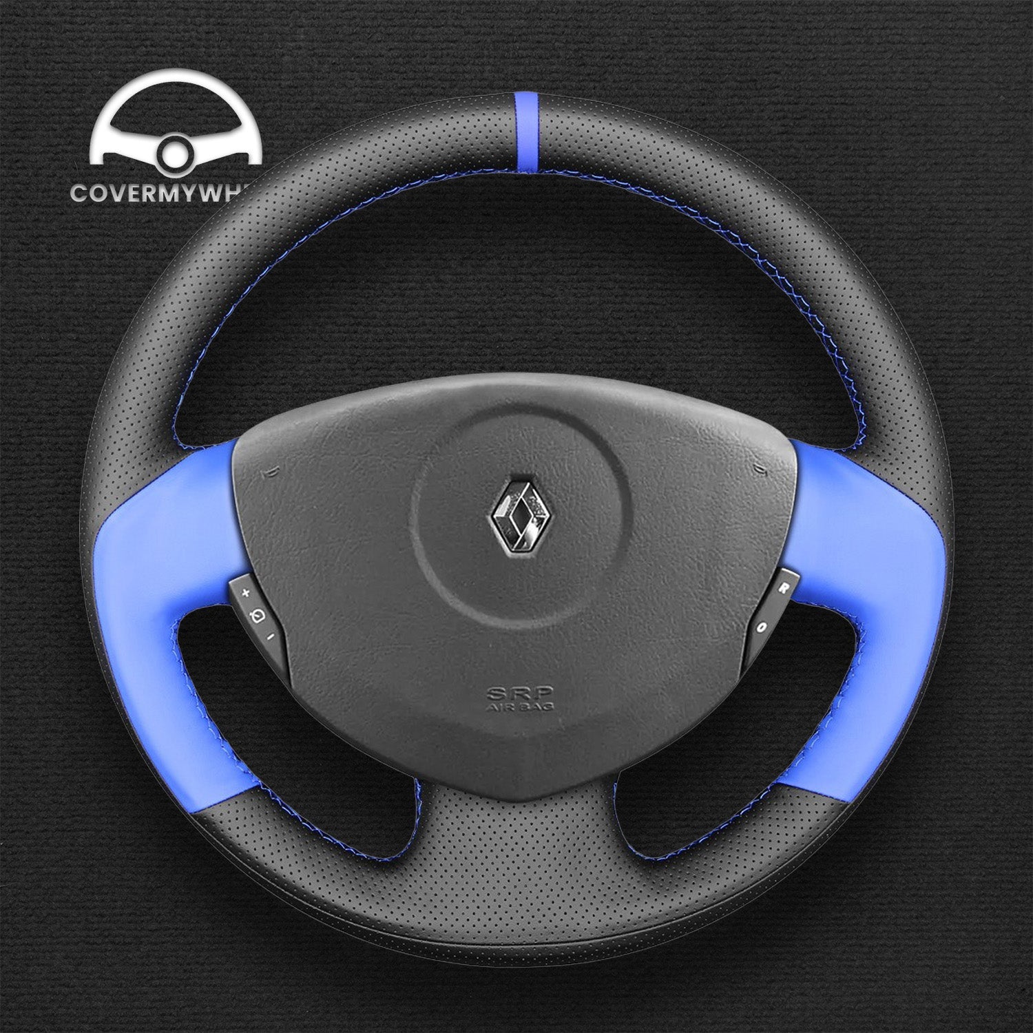 Steering Wheel Cover for Renault Logan I Sandero I Clio II 2001–2015 Cover My Wheel
